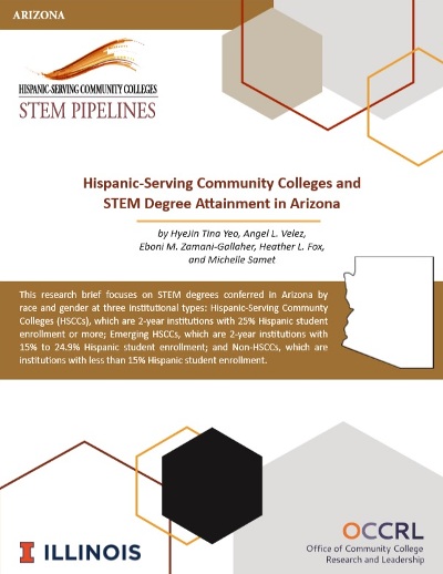 Hispanic-Serving Community Colleges and STEM Degree Attainment in Arizona